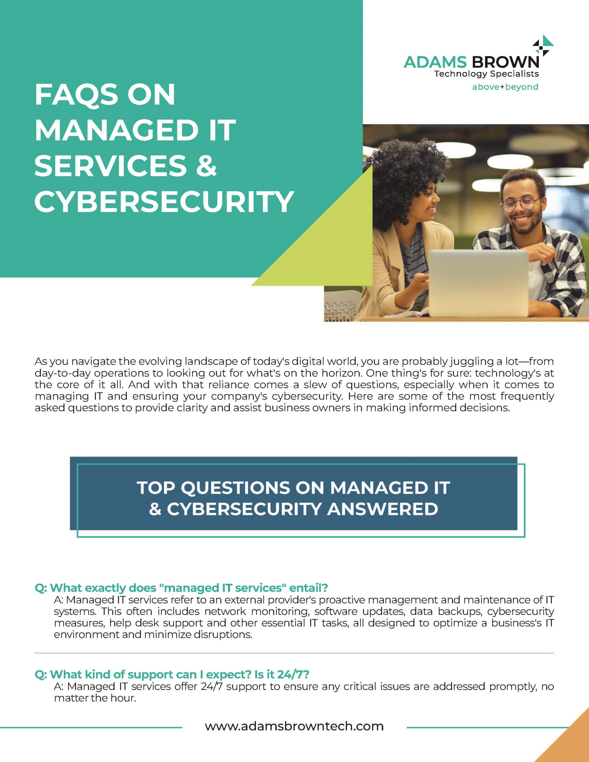 Managed it faqs cybersecurity faqs cybersecurity services